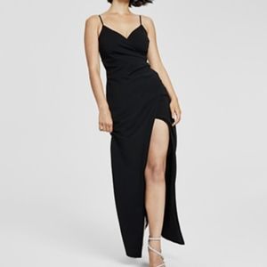 Blue Blush (Forever 21) Maxi Black Dress